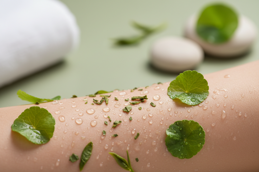 Calm healthy skin with soothing botanical ingredients for reducing redness and irritation